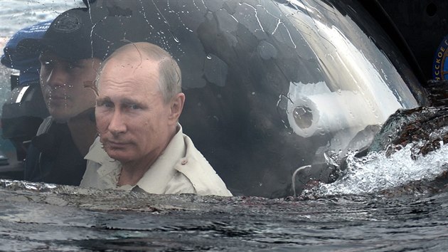 Vladimir Putin v batyskafu