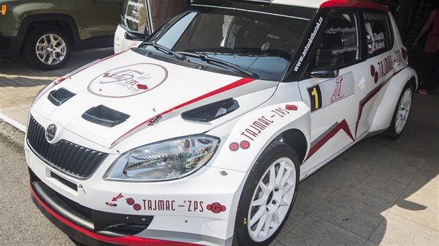 Tlusk pojede na Barum Czech Rally Zln ve voze koda Fabia S2000.