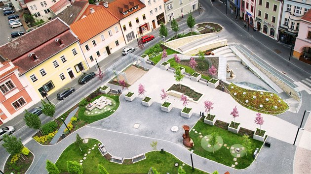 V severní části Staroměstského náměstí v Mladé Boleslavi vznikl nový podzemní komplex