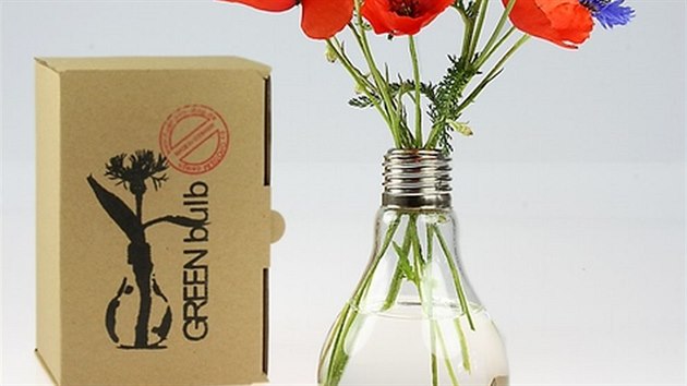 Greenbulb funguje jako standardní váza.