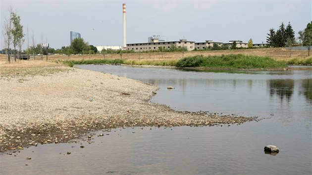 V ekách Morav a Bystici v Olomouci a okolí tee jen minimum vody, pesto...