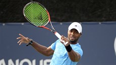 Donald Young v 1. kole na turnaji v Montrealu.