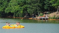 Kamencové jezero Chomutov - nudistická plá.