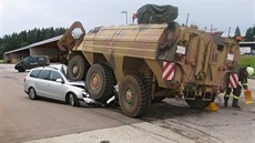 Sta�ilo malé p�ehlédnutí a mohlo dojít k tragédii. �idi� passatu na�t�stí...