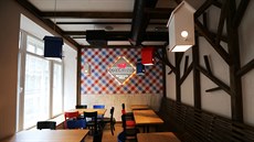 Nová restaurace Kofoly v praské Jindiské ulici pár dní ped otevením (10....
