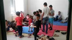 Syrské rodiny policisté pevezli do eských Budjovic.