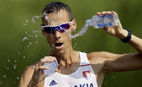 Slovenský chodec Matej Tóth se v Pekingu stal mistrem svta v závod na 50...