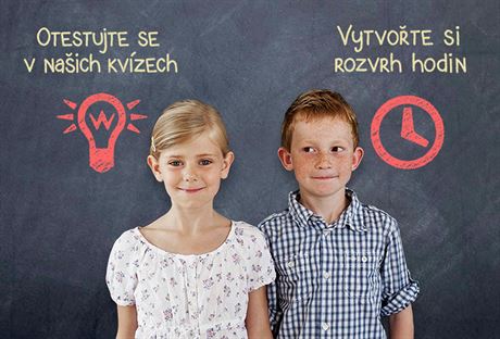 Vytvote si rozvrh hodin a  zkuste si kvízy z matematiky, eského jazyka a...