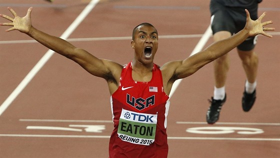 POVEDENÁ TYSTOVKA. Ashton Eaton na MS v Pekingu.