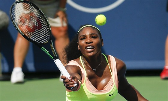 Serena Williamsová ve finále turnaje v Cincinnati.
