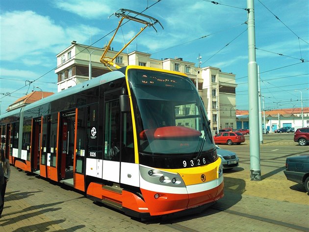 Nová tramvaj Škoda ForCity Alfa.
