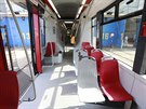Nová tramvaj ForCity Alfa má plastové sedačky, klimatizaci a wi-fi (24.8.2015)