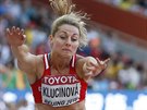 Elika Kluinová zahájila druhý den sedmiboje na MS v Pekingu výkonem 610...