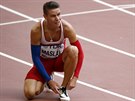 Sprinter Pavel Maslák ukonil své vystoupení na MS v Pekingu u v rozbhu.