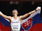 Slovák Matej Tóth vyhrála na MS v Pekingu chodecký závod na 50 kilometr.