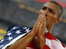 MISTR SVTA. Ashton Eaton dokonil desetiboj v Pekingu ve svtovém rekordu.