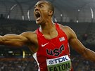 Ashton Eaton bhem otpu pi desetiboji na MS v Pekingu.