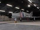 Drak letounu F-4 Phantom, který Ameriané symbolicky ponechali po svém odchodu...
