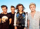 tyi lenové One Direction. Zleva: Louis Tomlinson, Liam Payne, Harry Styles a...