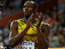 Jamajský obhájce titulu Usain Bolt v semifinále bhu na 100 metr nezáil, ale...