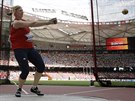 eská kladiváka Tereza Králová v kvalifikaci na mistrovství svta v Pekingu