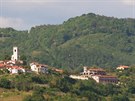 Panorama vesnice Vedrijan