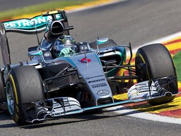 Nico Rosberg ve Velk cen Belgie formule 1.