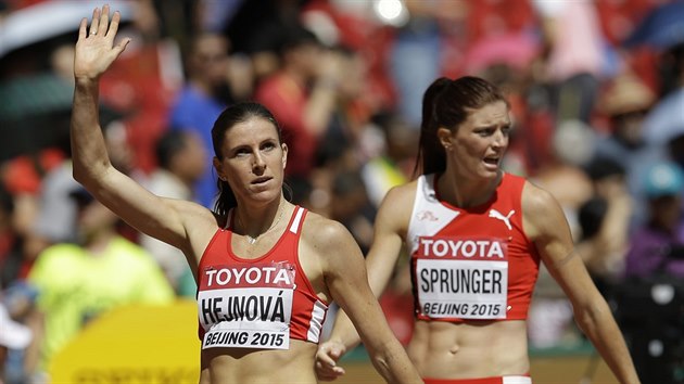 Zuzana Hejnov postoupila na MS atlet v Pekingu do semifinle bhu na 400 metr pekek.