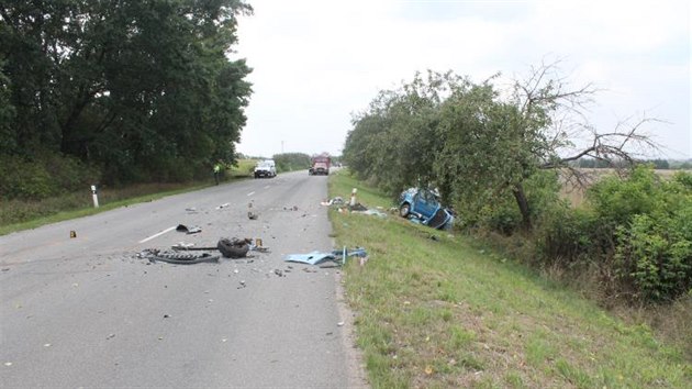 Tragick nehoda u Velkch Blovic si vydala jeden lidsk ivot (24.8. 2015).