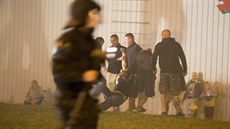 Nepokoje se v Heidenau odehrávají ji� t�etím dnem (24. srpna)