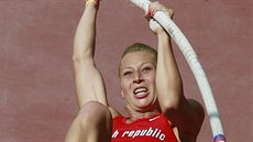 Ty�ka�ka Ji�ina Ptá�níková v kvalifikaci MS atlet� v Pekingu