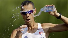 Slovenský chodec Matej Tóth se v Pekingu stal mistrem světa v závodě na 50...