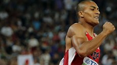 Ashton Eaton na trati tystovky.