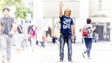 Michal Mareda. �T�ída Míru není �ádná Broadway, t�ída Míru není kosmická...