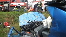 Nehodu u lunku na Jindichohradecku nepeila 25letá spolujezdkyn