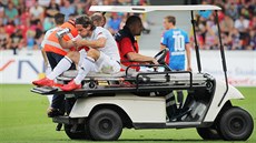 Denis Cana z Olomouce opoutí hit na vozíku zdravotník.