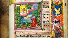 Reprodukce stránky �lutického kancionálu.