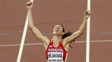 Zuzana Hejnová v cíli