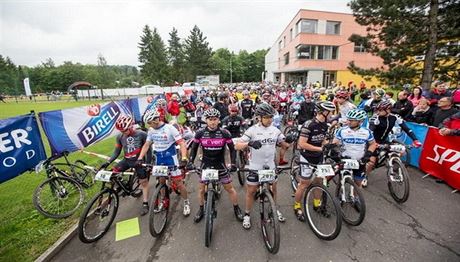 Trasy pro závod Cream Bike eladná pichystali olympionici Jarolav Kulhavý a...