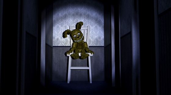 Ilustraní obrázek ze hry Five Nights at Freddys 4
