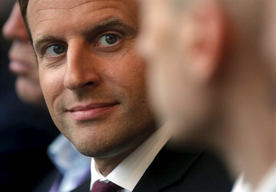 Francouzský ministr hospodáství Emmanuel Macron.