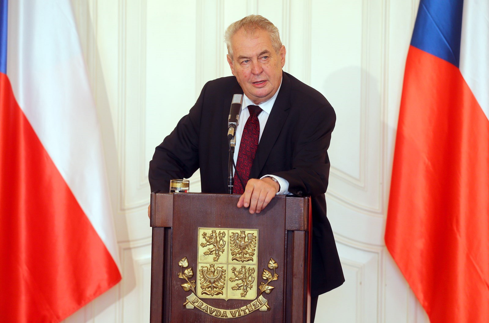 Prezident Milo� Zeman