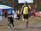 Petr Fochler s Ponou: pi závodech jede pes vdy naplno