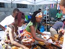 V sobotu se konal za obrovského zájmu festival Náplavka Street Food na...