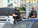 Policejní kolona pevezla 31. srpna z Prahy do Brna Kevina Dahlgrena, který byl...
