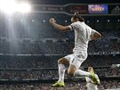 BRZKÝ GÓL. Gareth Bale z Realu Madrid se raduje z trefy proti Betisu Sevilla.