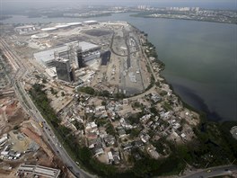 Slum, Rio, Brazílie, olympiáda