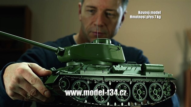 Model tanku T34 z televizní reklamy vás nakonec přijde na 26 tisíc korun -  iDNES.cz
