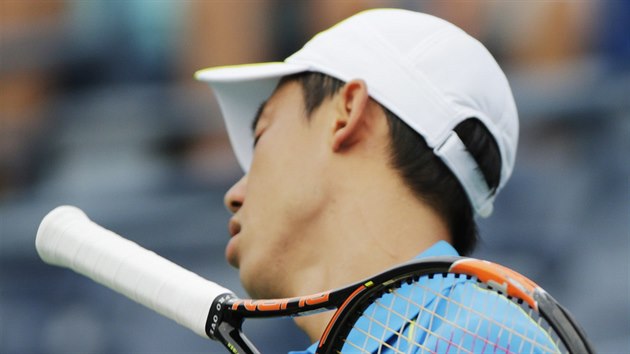 Kei Niikori v prvnm kole US Open