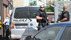 Policejní kolona pevezla 31. srpna z Prahy do Brna Ameriana Kevina Dahlgrena,...
